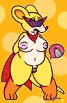  2018 anthro areola bandanna blush breasts crossgender digital_media_(artwork) eyewear female fur kirby_(series) looking_pleasured mammal mouse nintendo nipples open_mouth pussy pussy_juice rodent sex_toy simple_background solo spinni sunglasses sushirolldragon thick_thighs vibrator video_games voluptuous wide_hips 