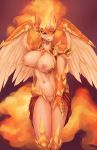  2018 absurd_res areola audrarius breasts daybreaker_(mlp) equine feathered_wings feathers female friendship_is_magic hi_res horn looking_at_viewer mammal my_little_pony navel nipples pussy solo winged_unicorn wings 