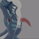  animated aquatic_dragon dragon male penis solo thrusting 