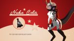  2018 breasts claws deathclaw digitigrade fallout female horn nuka-cola nuka_cola_girl ryxinel solo spacesuit video_games 