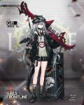  alternate_costume amplifier baggy_clothes bangs belt black_footwear black_jacket black_shorts blush blush_stickers braid brown_eyes buckle character_name clothes_writing dinosaur dinosaur_tail eyebrows_visible_through_hair fake_tail fake_wings full_body g11_(girls_frontline) girls_frontline grey_shirt hair_between_eyes hair_over_shoulder half-closed_eyes hat holding holding_instrument infukun instrument jacket jurassic_park keychain keytar leather_choker long_hair looking_at_viewer messy_hair multiple_belts nail_polish off_shoulder official_art open_clothes open_mouth parody red_nails rocker-chic shirt shoes short_shorts shorts side_braid sidelocks silver_hair sleeveless sleeveless_shirt sneakers socks solo tail torn_clothes torn_shirt very_long_hair weapon weapon_case wings 