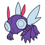  2018 2_toes 3_fingers 4_arms alternate_species ambiguous_gender antennae arthropod biped blue_eyes blue_wings bugdex compound_eyes digital_drawing_(artwork) digital_media_(artwork) fak&eacute;mon flying front_view full-length_portrait insect insect_wings multi_arm multi_limb nintendo pok&eacute;mon pok&eacute;mon_(species) portrait purple_body red_antennae ricky_hoffman sableye simple_background solo suspended_in_midair toes toony video_games white_background wings 