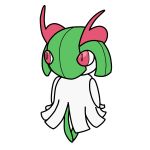  2018 alternate_species ambiguous_gender animal_humanoid arthropod biped bugdex digital_drawing_(artwork) digital_media_(artwork) fak&eacute;mon featureless_feet featureless_hands front_view full-length_portrait green_body horn humanoid insect_humanoid kirlia looking_aside looking_away nintendo nude pok&eacute;mon pok&eacute;mon_(species) portrait pseudo_clothing red_eyes red_horn ricky_hoffman simple_background solo standing toony two_tone_body video_games white_background white_body 