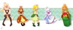  bowsette dress endifi genderswap genderswap_(mtf) goomba koopa_troopa luigi's_mansion mario_(series) multiple_girls new_super_mario_bros._u_deluxe piranha_plant princess_king_boo super_crown super_mario_bros. 