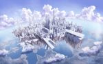 cloud day floating_city flying langjiao no_humans outdoors pixiv_fantasia pixiv_fantasia_5 scenery sky wallpaper 