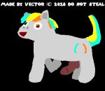  aliasing equine horse male mammal ms_paint penis pony solo tagme vector 