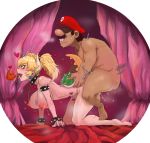  &lt;3 all_fours alternate_species animal_humanoid big_breasts bouncing_breasts bowser bowsette_meme breasts collar crossgender doggystyle female fire from_behind_position human human_on_humanoid humanoid koopa male male/female mammal mario mario_bros nintendo nipples parallax05 scalie sex spiked_collar spikes super_crown thrusting video_games 
