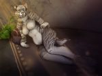  breasts fangs feline female kyra_(ferofox) mammal pinup pose saber-toothed_cat sabertooth_(feature) ti-killa 
