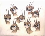  2017 angry annoyed antelope bashful bedroom_eyes big_eyes blaze_(marking) blue_eyes bovid brown_fur brown_mane brown_markings bust_portrait clenched_teeth colored_pencil_(artwork) confusion countershade_face countershading coy cross-eyed cub curious ears_back expression_sheet eye_markings eyelashes facial_markings fan_character female feral frown fur giant_sable_antelope grazing_antelope grey_horn half-closed_eyes happy head_tilt headshot_portrait hi_res long_eyelashes long_neck looking_aside looking_at_viewer looking_away mammal mane markings multicolored_fur multiple_poses my_little_pony open_mouth open_smile pink_tongue portrait pose sable_antelope seductive shadow silly_face simple_background smile solo teeth thefriendlyelephant tongue tongue_out toony traditional_media_(artwork) two_tone_fur uganda_the_giant_sable_antelope white_background white_countershading white_fur white_markings young 
