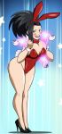  1girl animal_ears boku_no_hero_academia breasts bunny_ears bunnysuit grimphantom solo 