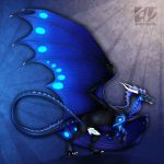  2015 ambiguous_gender averrisvis claws digital_media_(artwork) dragon feral full-length_portrait horn membranous_wings open_mouth portrait scalie simple_background solo spines standing teeth tongue western_dragon wings yellow_eyes 