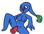  &lt;3 &lt;3_eyes anthro blue_pikmin blush breasts digital_media_(artwork) disembodied_penis female flora_fauna humanoid male nintendo nipples open_mouth penetration penis pikmin pikmin_(species) plant pussy pussy_juice red_pikmin sex simple_background vaginal vaginal_penetration video_games white_background 