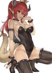  animal_humanoid armband bite biting_finger blue_eyes bowser bowsette_meme bracelet breasts clothing crossgender ear_piercing edit eyebrows_visible_through_hair female finger_in_mouth footwear hair hakaba/dairiseki high_heels horned_humanoid humanoid jewelry kneeling koopa legwear leotard long_ears looking_at_viewer mario_bros nintendo open_mouth piercing red_hair scalie shoes simple_background solo spike_(disambiguation) super_crown thigh_highs video_games wet wide_hips 