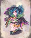  1girl asymmetrical_underboob breasts large_breasts midriff navel soul_calibur soulcalibur_vi tagme tira_(soulcalibur) underboob 