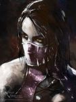  1girl drawing mileena mortal mortal_kombat tagme 