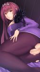  fate/grand_order feng_mouren pantyhose pussy scathach_skadi torn_clothes 