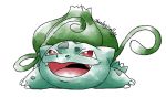  2016 3_toes ambiguous_gender artsy-theo bulbasaur claws digital_drawing_(artwork) digital_media_(artwork) fangs feral flora_fauna front_view full-length_portrait green_body green_spots green_tentacles happy looking_up lying nintendo on_front open_mouth open_smile plant pok&eacute;mon pok&eacute;mon_(species) portrait quadruped red_eyes red_tongue scalie signature simple_background smile solo spots spotted_body spread_legs spreading style_parody tentacles toe_claws toes toony video_games vines white_background white_claws 