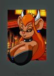  animated anthro big_breasts bowsette_meme breasts chip_&#039;n_dale_rescue_rangers clothed clothing crossover dark_eyes digital_drawing_(artwork) digital_media_(artwork) disney female gadget_hackwrench hair hi_res mammal mario_bros mouse nintendo pink_nose red_hair rodent super_crown video_games vylfgor 