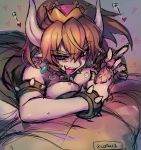  &lt;3 animal_humanoid better_version_at_source blush bowser bowsette_meme collar crown cute fellatio female horn humanoid mario_bros nintendo nmst_29 oral penis sex shell solo super_crown video_games 