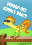  2018 avian bird chicken equine eyewear female feral friendship_is_magic horse hybrid mammal my_little_pony pegasus pony spitfire_(mlp) strebiskunk sunglasses wings wonderbolts_(mlp) 