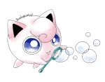  2016 ambiguous_gender artsy-theo big_eyes blowing_bubbles blue_eyes bubble bubble_wand digital_drawing_(artwork) digital_media_(artwork) featureless_crotch featureless_feet featureless_hands full-length_portrait head_tuft holding_object jigglypuff nintendo nude open_mouth open_smile pink_body pok&eacute;mon pok&eacute;mon_(species) portrait signature simple_background smile solo style_parody suspended_in_midair toony video_games waddling_head white_background 