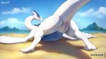  16:9 2018 ambiguous_gender animal_genitalia anthro beach detailed_background duo genital_slit legendary_pok&eacute;mon looking_at_viewer looking_back lugia nawka nintendo outside pok&eacute;mon pok&eacute;mon_(species) presenting raised_tail rear_view sandygast seaside sky slit solo_focus spread_legs spreading thick_thighs video_games wallpaper water widescreen 