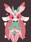  anthro anthrofied areola arthropod big_breasts blush breasts digital_media_(artwork) elfdrago female flora_fauna hi_res huge_breasts insect lurantis mammal nintendo nipples nude pink_body plant pok&eacute;mon pok&eacute;mon_(species) pok&eacute;morph pussy red_eyes short_stack simple_background smile solo thick_thighs video_games wide_hips 