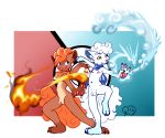  alolan_vulpix anthro anthrofied balls clothing cub duo fire flaccid humanoid_penis ice male nintendo nipples nude pawpads penis pok&eacute;mon pok&eacute;mon_(species) pok&eacute;morph pose regional_variant roger_the_cat uncut video_games vulpix young 