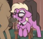  cum cum_in_mouth cum_in_pussy cum_inside earth_pony equine fellatio forced group group_sex horse mammal marsminer my_little_pony oral pony rape sex spitroast threesome vaginal 