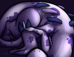  2018 ambiguous_gender butt colored corrupted digital_drawing_(artwork) digital_media_(artwork) first_person_view hi_res invalid_tag legendary_pok&eacute;mon lugia naughtygryph nintendo nude pok&eacute;mon pok&eacute;mon_(species) simple_background solo spots taur video_games 