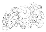  2018 anthro black_and_white clothing duo equine eyes_closed feathered_wings feathers female female_pred fluttershy_(mlp) friendship_is_magic hooves male male_prey mammal monochrome my_little_pony pegasus ponythroat vore wings 