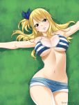  1girl blonde_hair breasts cleavage fairy_tail gaston18 large_breasts long_hair lucy_heartfilia tagme underboob 