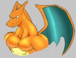  anthro charizard male muscular nintendo pok&eacute;mon pok&eacute;mon_(species) solo video_games 