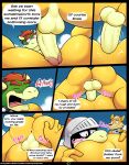  anal anal_penetration anus balls bowser canine comic elfein fox fox_mccloud humanoid_penis koopa male male/male mammal mario_bros nintendo penetration penis scalie star_fox video_games 