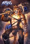  cheetahpaws feline hero heroes male mammal muscular tiger 