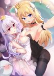  bowsette dress horns new_super_mario_bros._u_deluxe pantyhose pointy_ears princess_king_boo tagme 