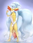 abs age_difference alolan_ninetales areola ball_fondling balls blush breast_grab breasts cum cum_on_breasts cum_on_chest cum_on_face cum_on_leg erection female fennekin fondling grabbing_from_behind hand_on_breast handjob hyperstorm_h male male/female marauder6272 mature_female nintendo nipples pok&eacute;mon pok&eacute;mon_(species) reach_around regional_variant sex text thick_thighs video_games 