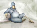  2015 4_fingers 4_toes anisodactyl anthro arm_support avian beak belly big_belly biped bird bird_feet black_beak breasts brown_claws brown_nipples caedere claws digital_media_(artwork) digital_painting_(artwork) dipstick_beak feather_tuft feathers female full-length_portrait grey_feathers grey_tail light_theme looking_aside looking_away medium_breasts natural_breasts neck_tuft nipples non-mammal_breasts nude pinup portrait pose pregnant raised_leg reclining shoebill simple_background sitting smile solo tail_feathers talons toe_claws toes tuft two_tone_beak white_background yellow_beak yellow_sclera 