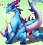  &lt;3 2018 big_breasts breasts censored dragalia_lost dragon female feral mercury_(dragalia_lost) nipples nude open_mouth pussy solo solterv video_games 