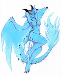  2018 breasts capcom dragon female monster_hunter monster_hunter_world nude solo tierafoxglove video_games wings xeno&#039;jiiva 
