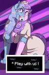  areola arnachy breasts cleavage clothed clothing equine eyeball female friendship_is_magic horse mammal my_little_pony nurse pony screw_loose_(mlp) screwball_(mlp) split_personality stitched_together stitches torn_clothing 