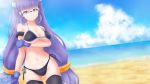  breasts glasses gluko large_breasts mon_colle_knights purple_hair tagme 