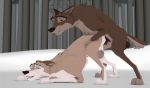 2018 3d_(artwork) aleu all_fours anatomically_correct anatomically_correct_pussy animal_genitalia animal_pussy animated balls balto balto_(film) blue_eyes brown_fur canine canine_pussy daughter digital_media_(artwork) dog doggystyle duo father father_and_daughter female feral from_behind_position fur happy happy_sex incest knot knotting looking_pleasured loop male male/female male_penetrating mammal onedirtydog outside parent penetration penis pussy sex snow teeth vaginal vaginal_knotting vaginal_penetration wolf 