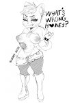  anthro big_breasts boots breasts camel_toe cartoon_network clothed clothing female footwear gloomyacid_(artist) mature_female nicole_watterson nipples panties simple_background solo the_amazing_world_of_gumball underwear 