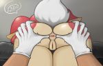  ambiguous_gender anthro anus audino butt butt_grab close-up disembodied_hand duo female female/ambiguous female_focus fluffy fluffy_tail hand_on_butt human interspecies lying mammal mrmochi nintendo pok&eacute;mon pok&eacute;mon_(species) pok&eacute;philia pussy rear_view solo_focus spread_butt spreading video_games 