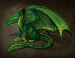  2018 4_toes amber_eyes claws detailed_scales digital_media_(artwork) dragon green_scales horn membranous_wings pawpads scales scalie sidonie simple_background sitting smile solo spines toes western_dragon wings yellow_eyes 