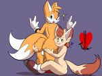  big_(disambiguation) big_butt butt duo grope maccy_(character) miles_prower smile sonic_(series) taillove_(artist) 