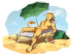  2018 anthro colored_sketch day digital_media_(artwork) feline lion male mammal nude outside poof-poof poofroom solo 