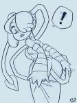  head_in_ass head_insertion leviathan living_butt_plug living_sex_toy q7 skullgirls squigly 