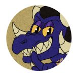  2017 blue_scales dragon grivik headshot icon may825 portrait scales toony 